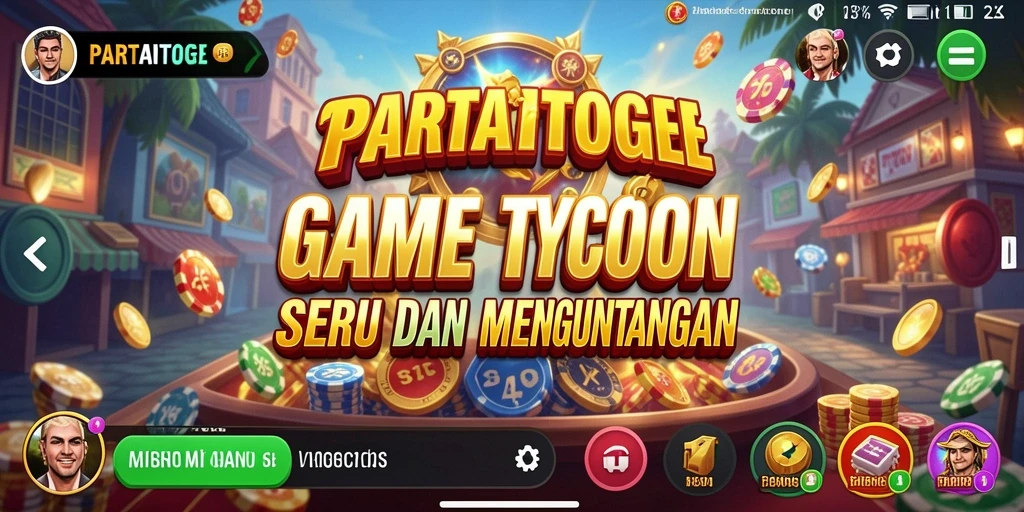 Tampilan gameplay menarik dari PARTAITOGEL dengan elemen Tycoon yang mendebarkan.