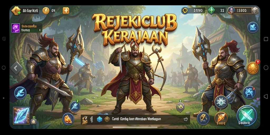 Tampilan gameplay <strong>REJEKICLUB</strong> yang menegangkan dan strategis.
